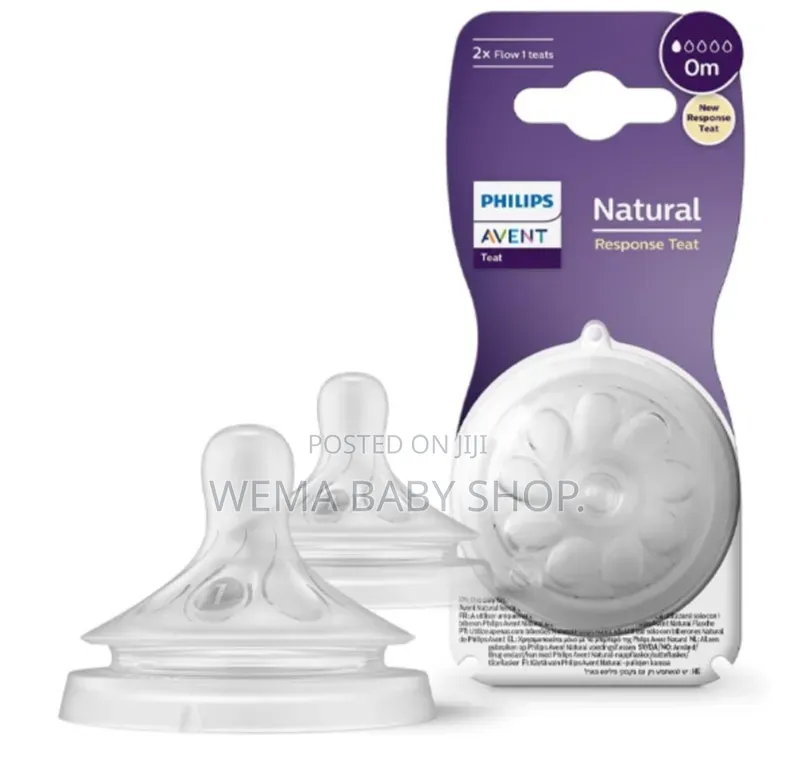Philips Avent Natural Response Teats in Various Flow Rates& Age Stages