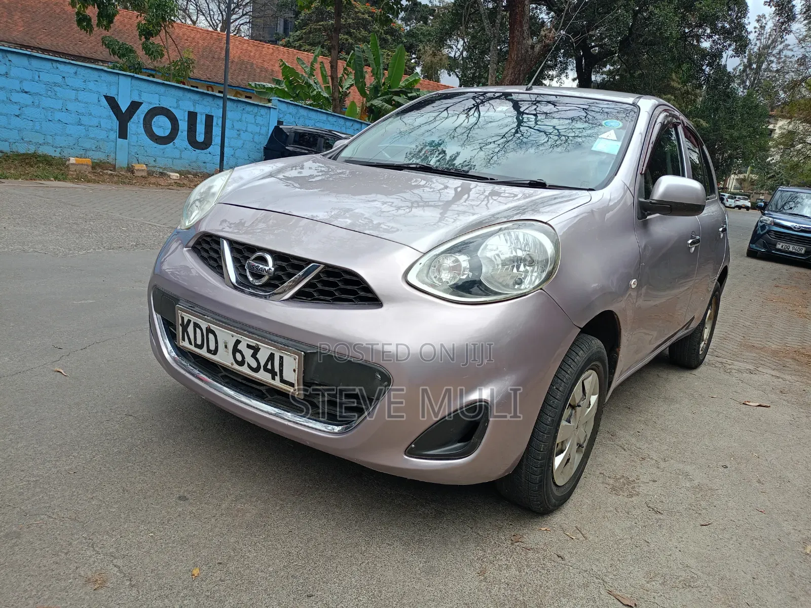 Nissan March 2014 Purple