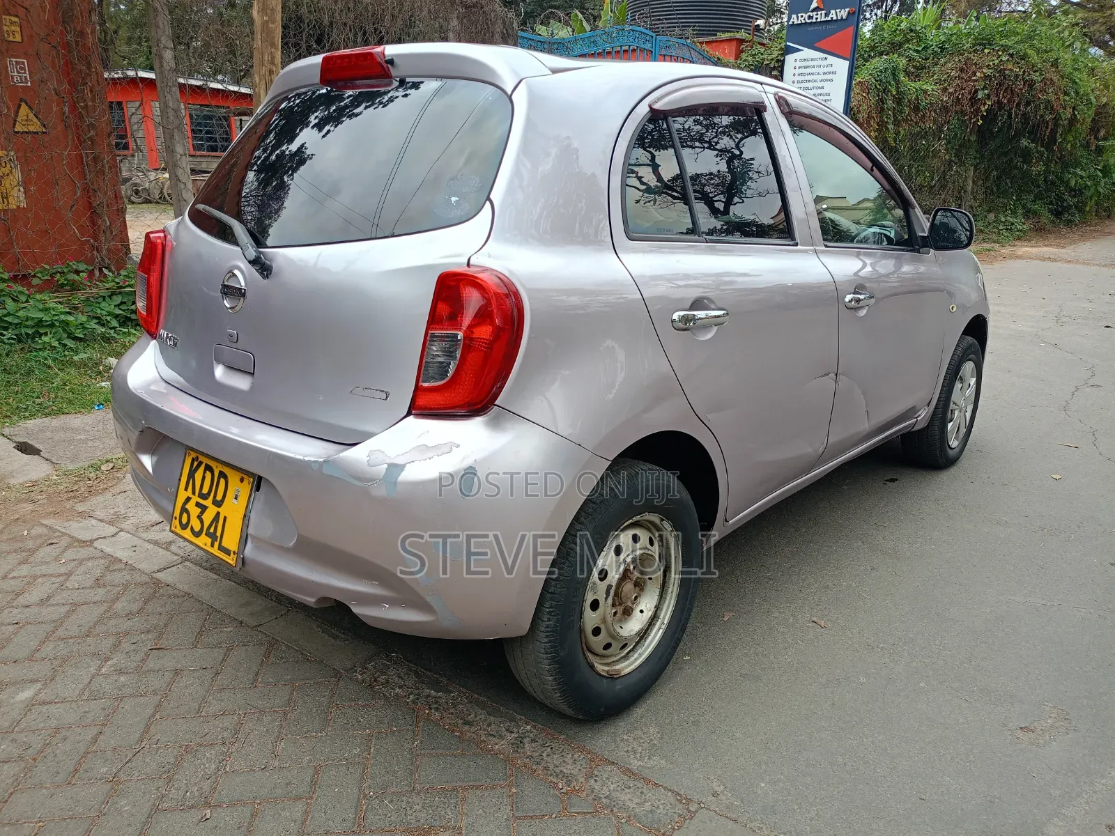 Nissan March 2014 Purple