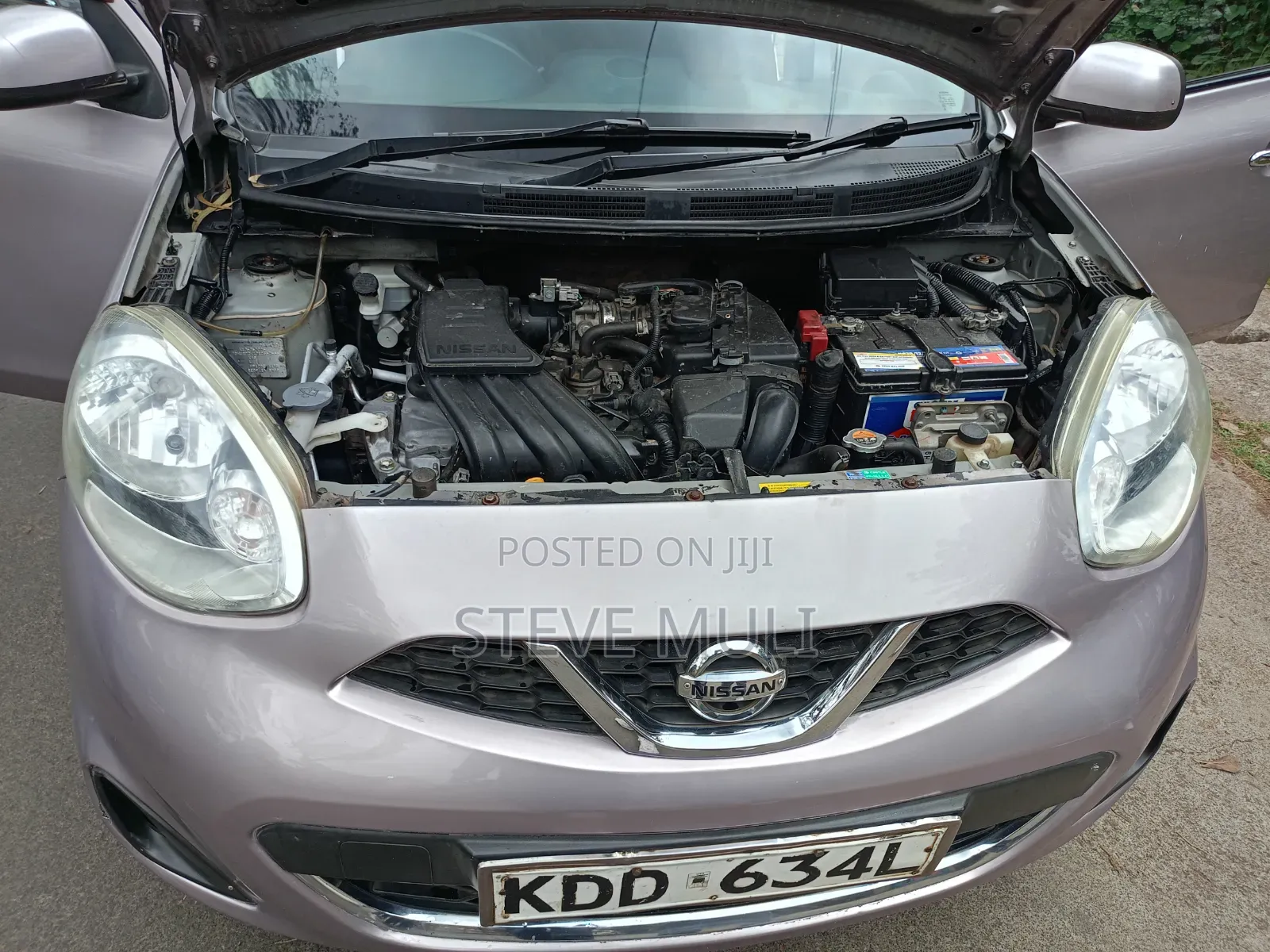 Nissan March 2014 Purple