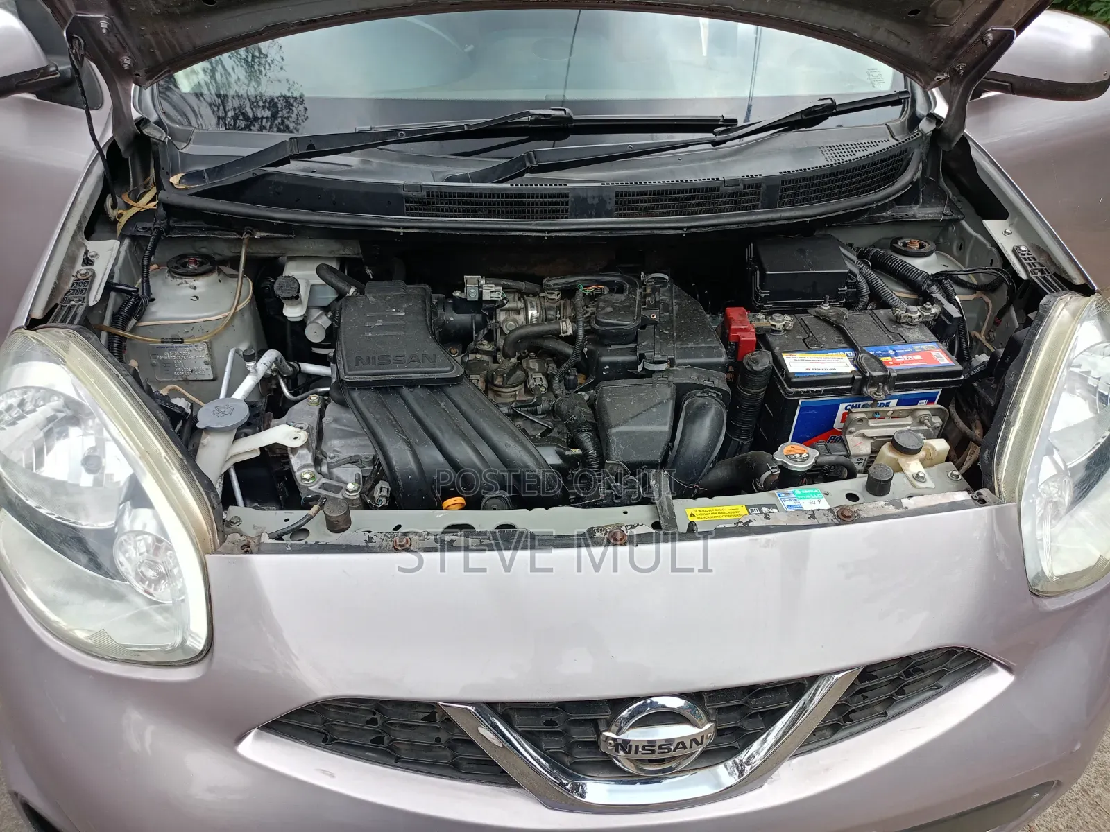 Nissan March 2014 Purple
