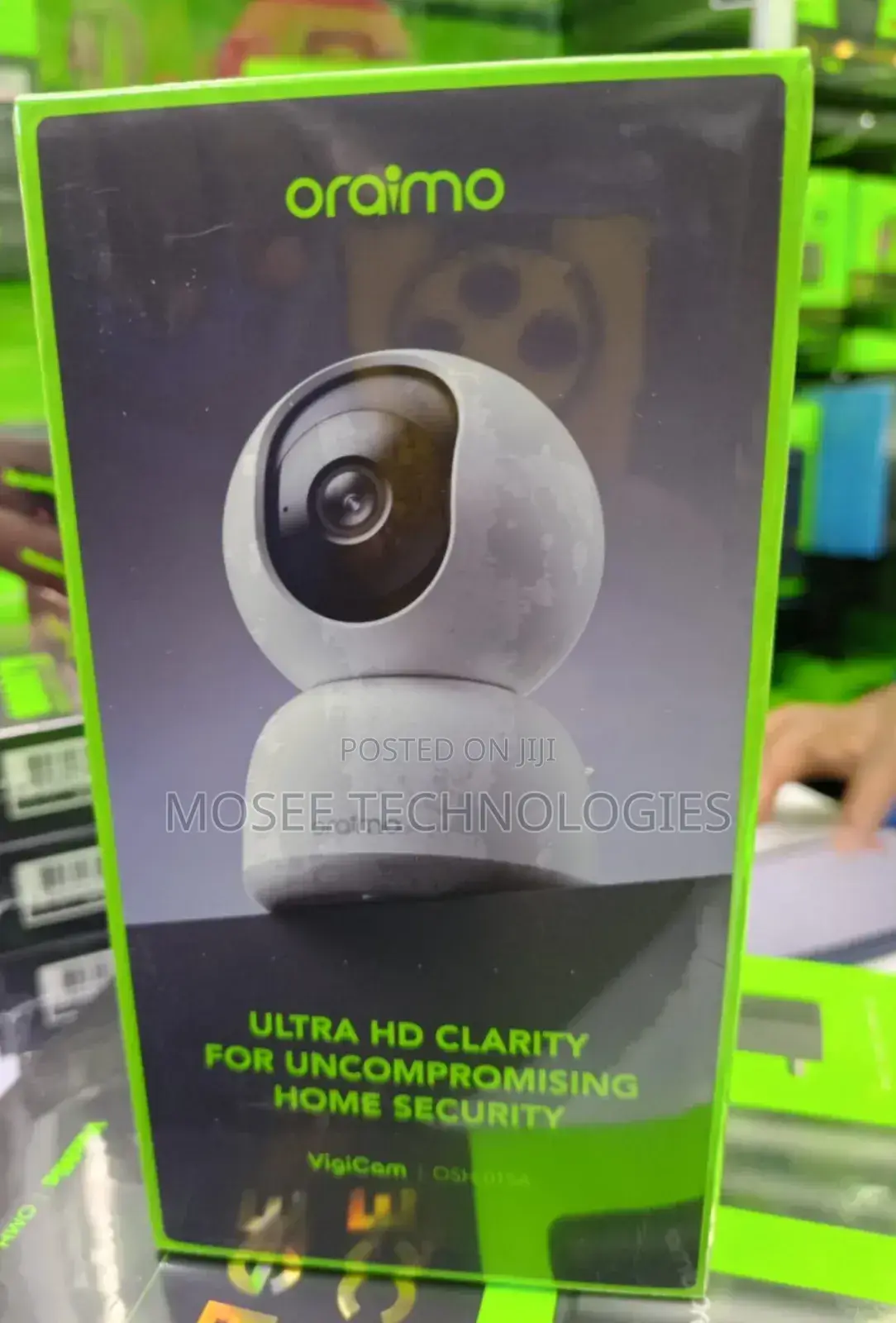 Oraimo VigiCam OSH-015A 3MP HD Night Vision IP Camera