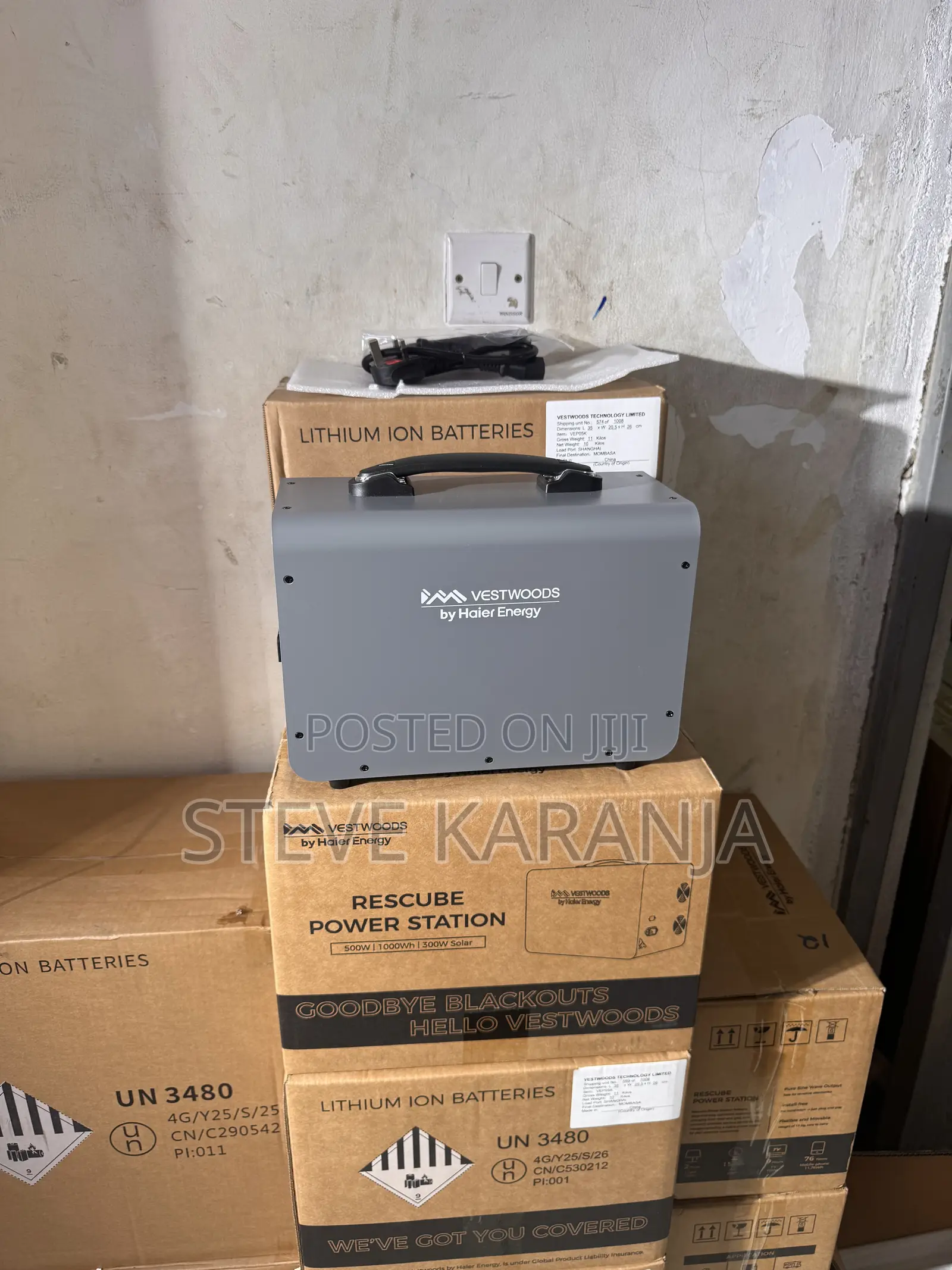 Vestwoods Powerback Portable Power Station