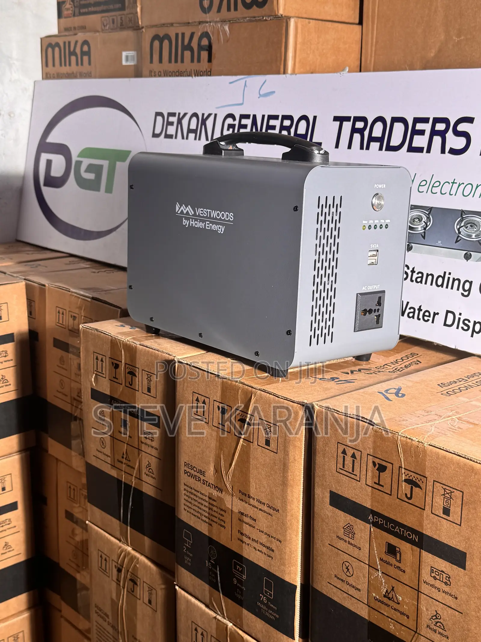 Vestwoods Powerback Portable Power Station