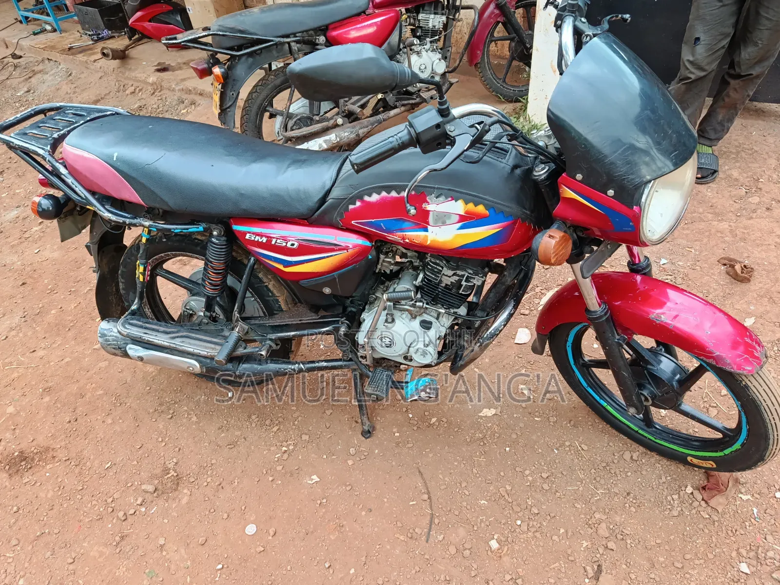 Bajaj Boxer 2020 Red