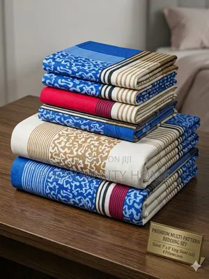 New 125GSM 6pc Flat Bedsheet Set