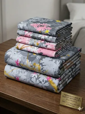 New 125GSM 6pc Flat Bedsheet Set
