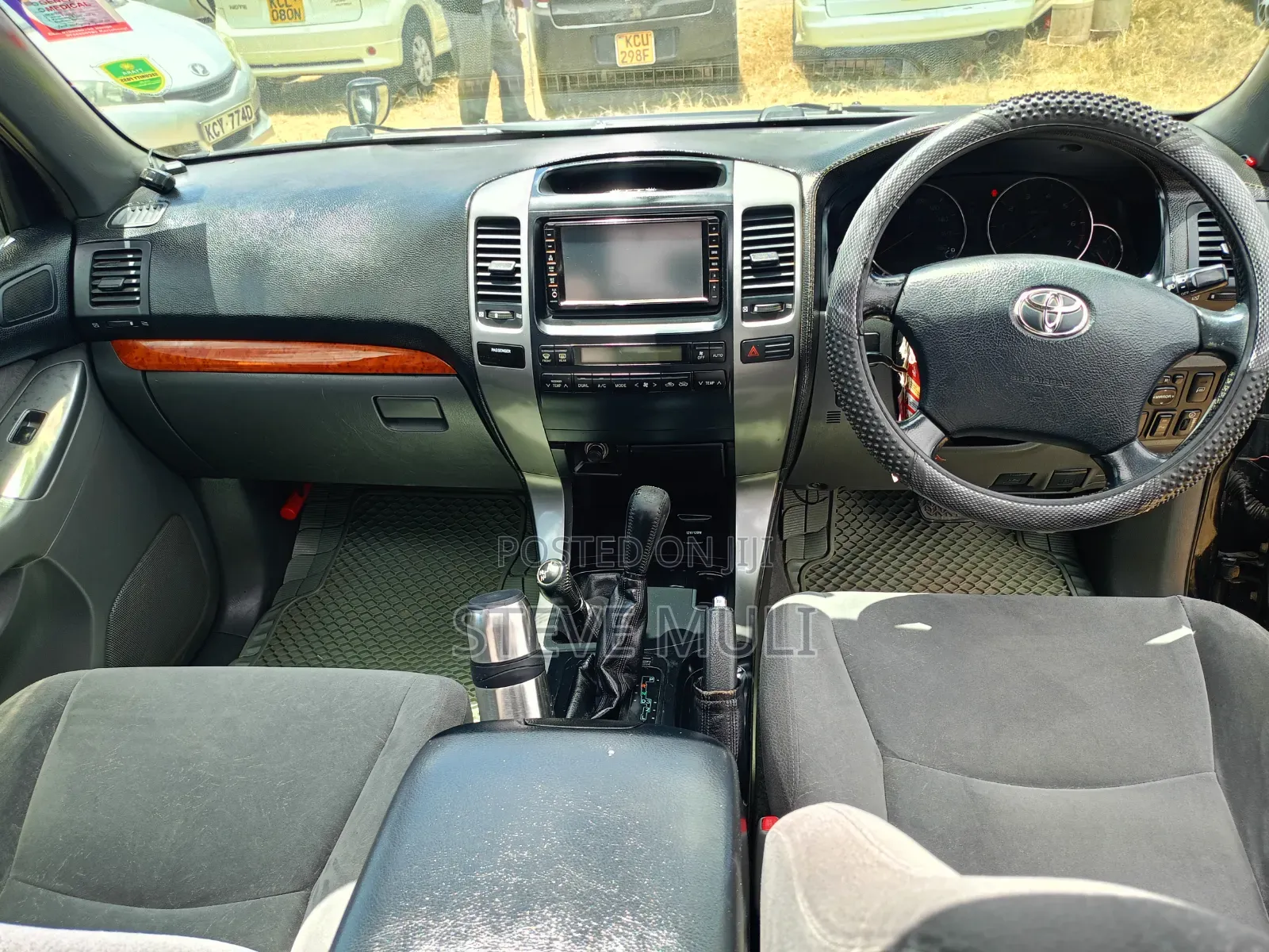 Toyota Land Cruiser Prado 2006 Matt Black