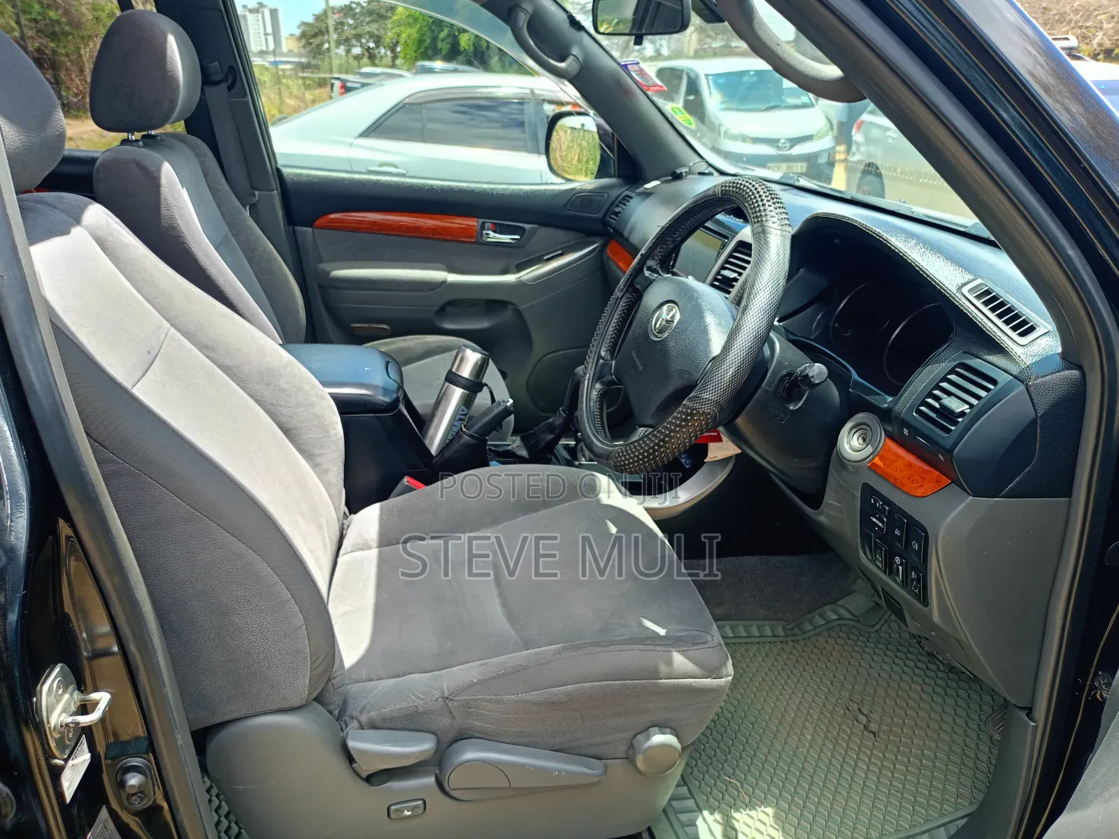 Toyota Land Cruiser Prado 2006 Matt Black