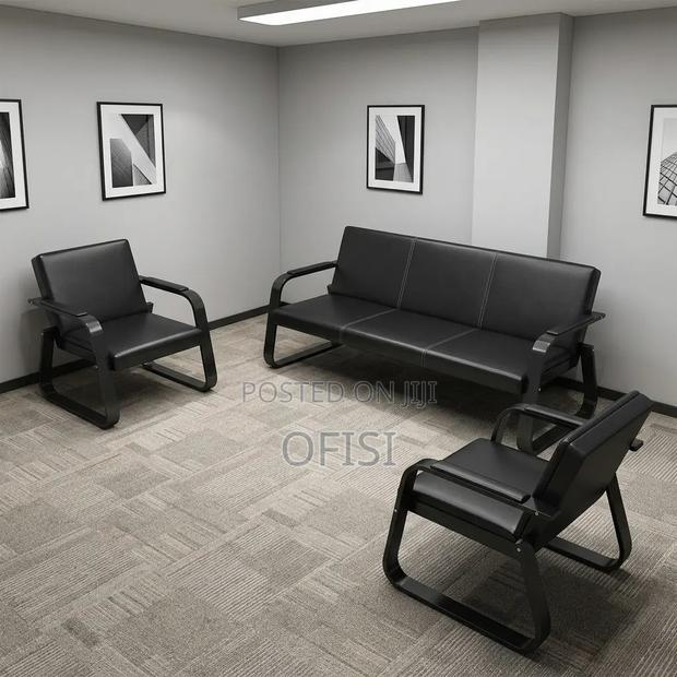 Office Sofa; 5-Seater Waiting Area Sofa