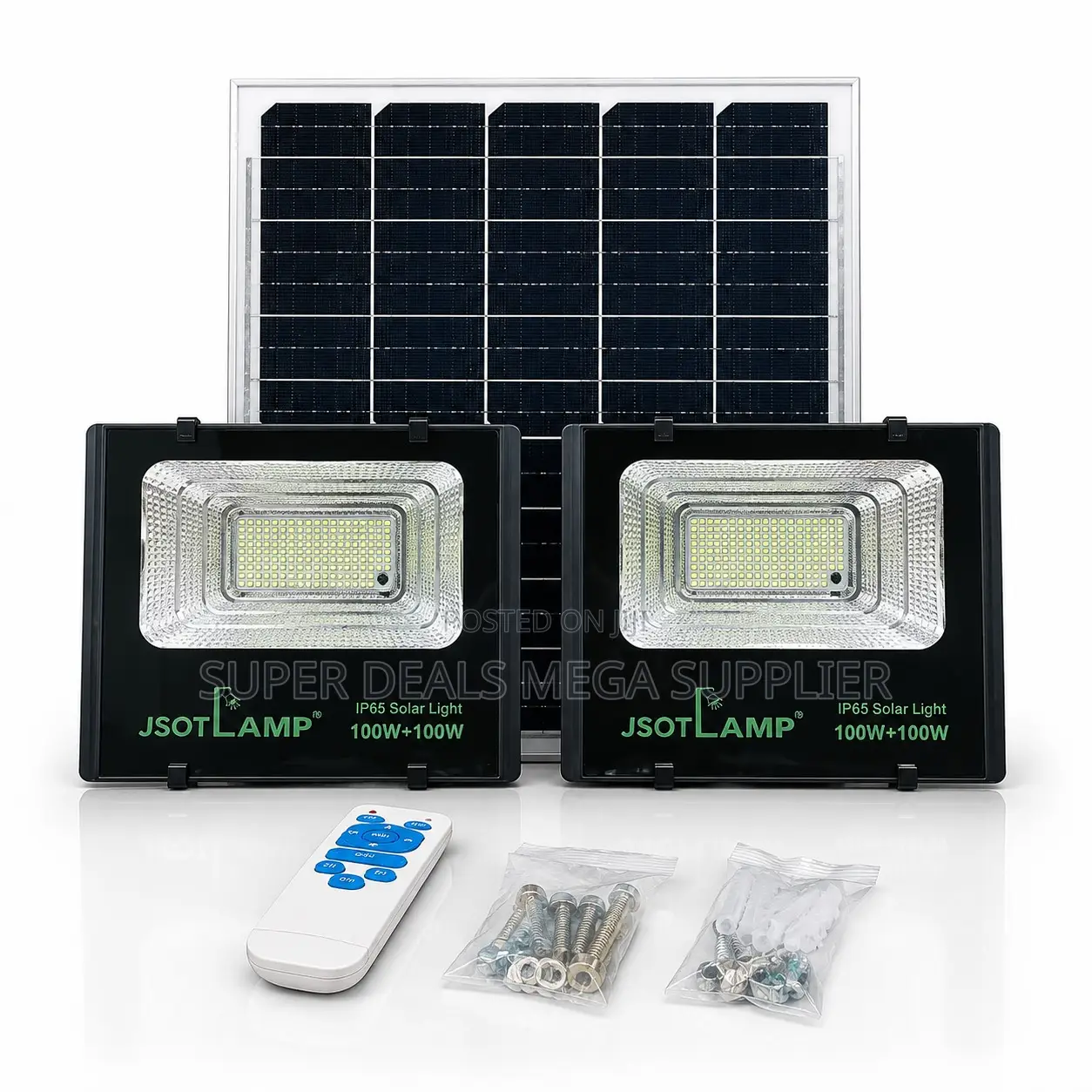 Manufacturer Prices 100W,200W,300W 2-in-1 Double Solar Floodlights