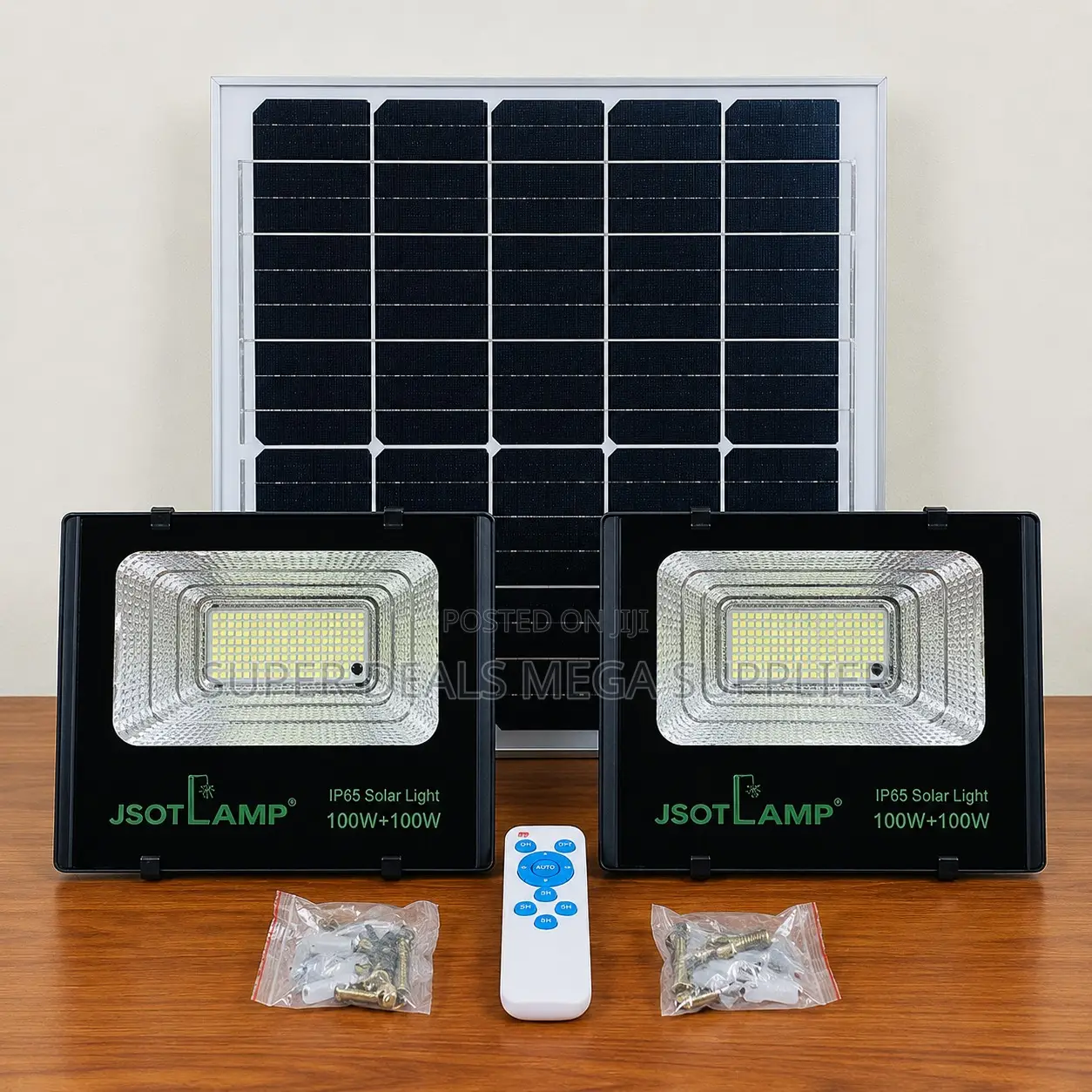 Manufacturer Prices 100W,200W,300W 2-in-1 Double Solar Floodlights