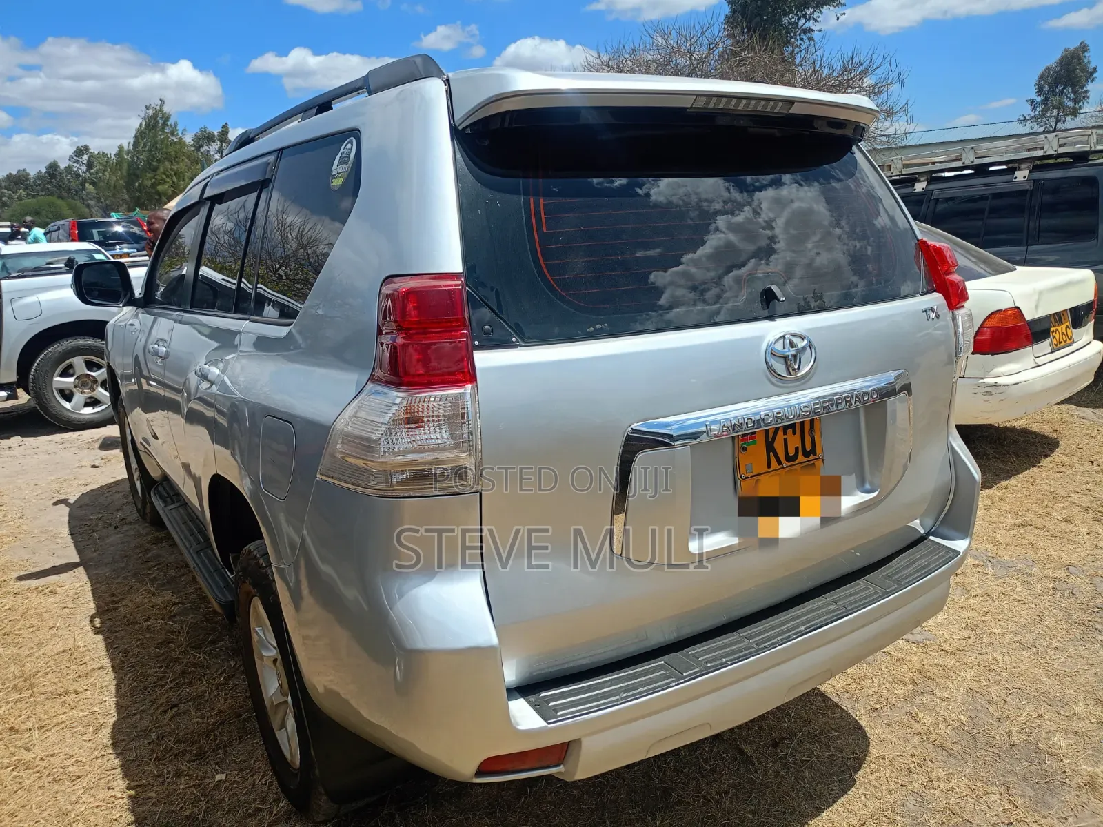 Toyota Land Cruiser Prado 2012 Silver