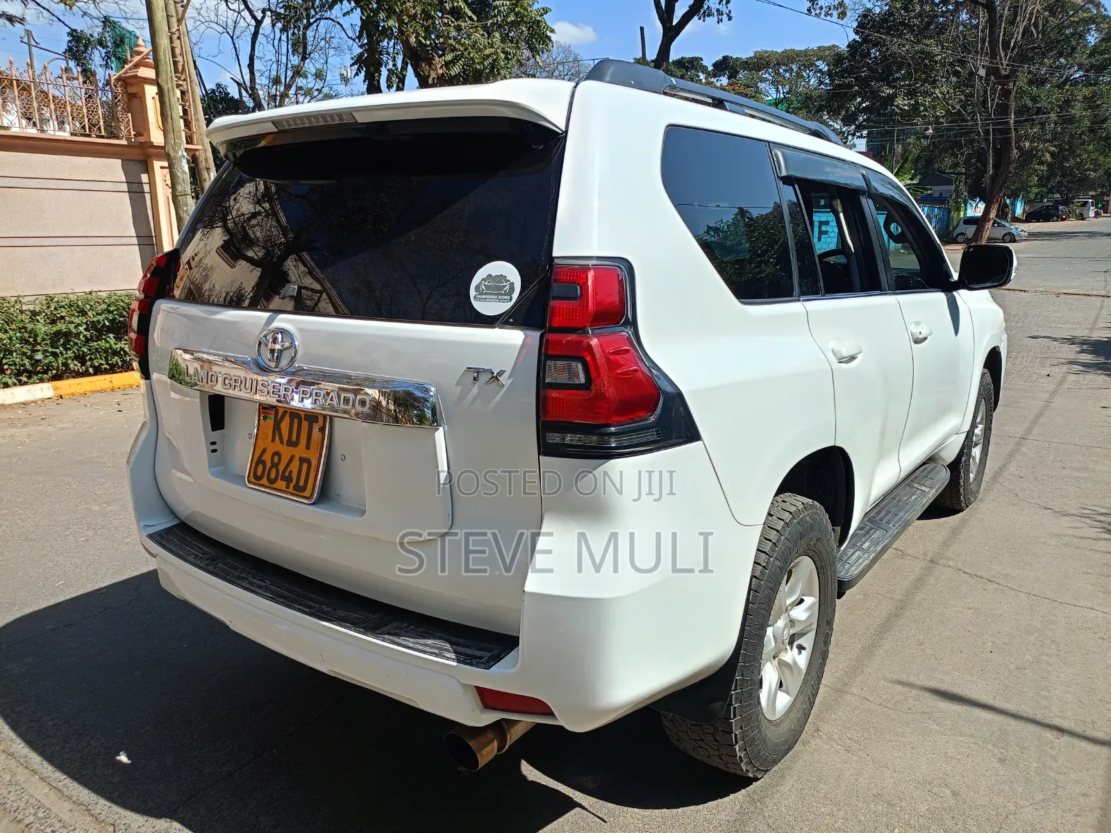 Toyota Land Cruiser Prado 2012 White
