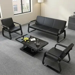 Office Sofa; 5-Seater Waiting Area Sofa