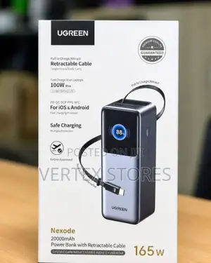 UGREEN PB726 165W 20000mAh Laptop Power Bank
