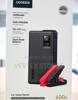 UGREEN ES702 12000mAh Car Jump Starter Power Pack