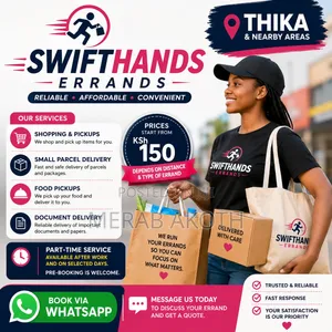 Reliable Errand Services.Thika