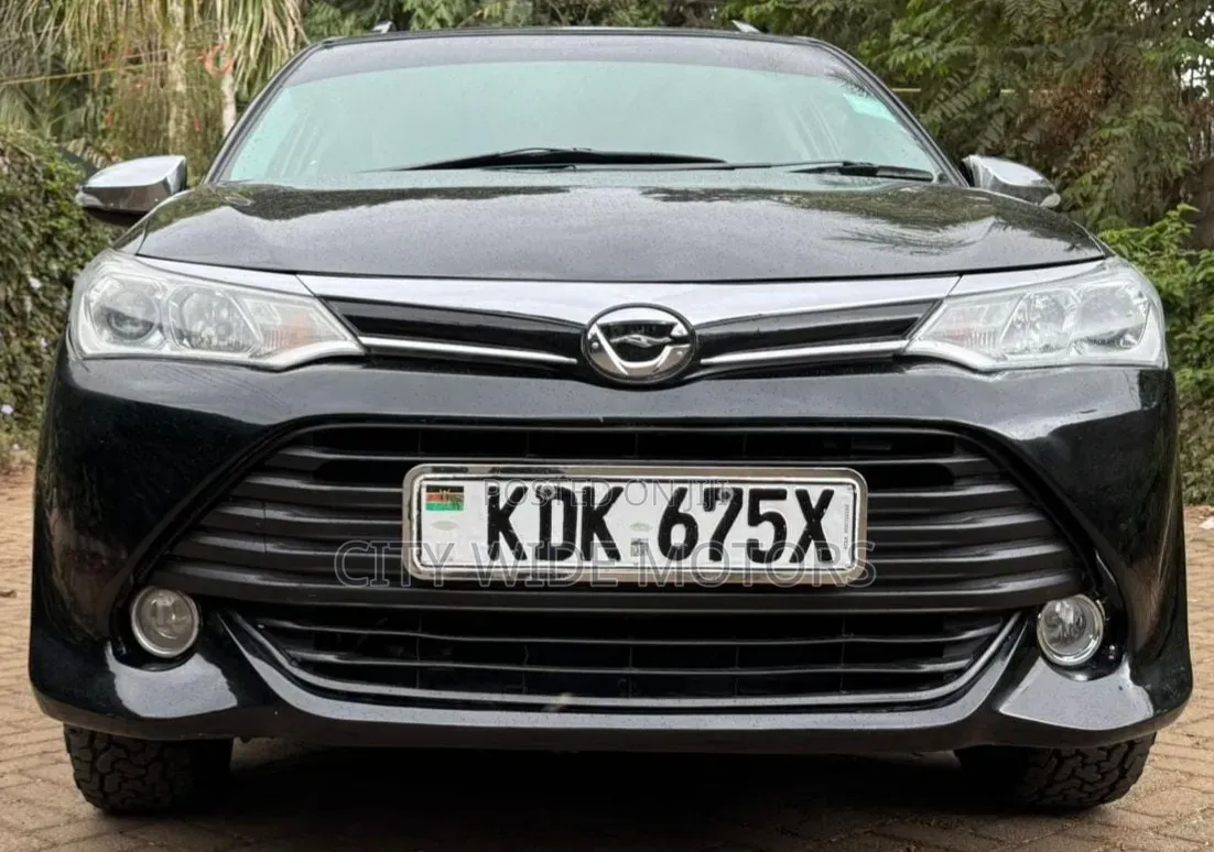 Toyota Corolla Fielder 2015 Black