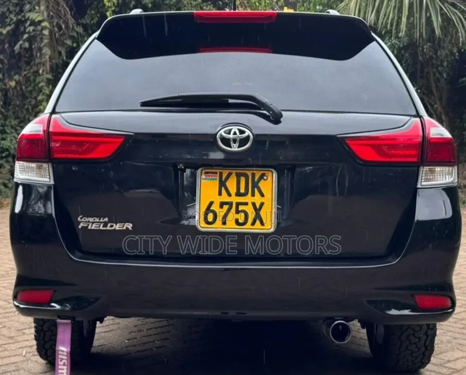 Toyota Corolla Fielder 2015 Black