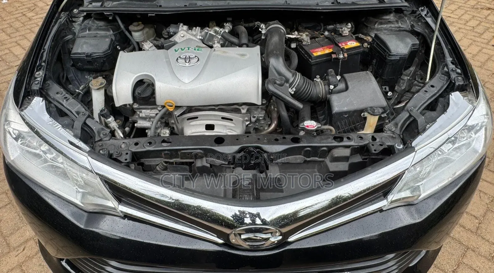 Toyota Corolla Fielder 2015 Black
