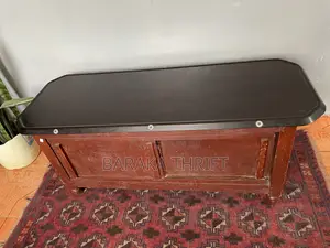 Wooden Hardtop Table With Storage and Wooden Storage Organiser