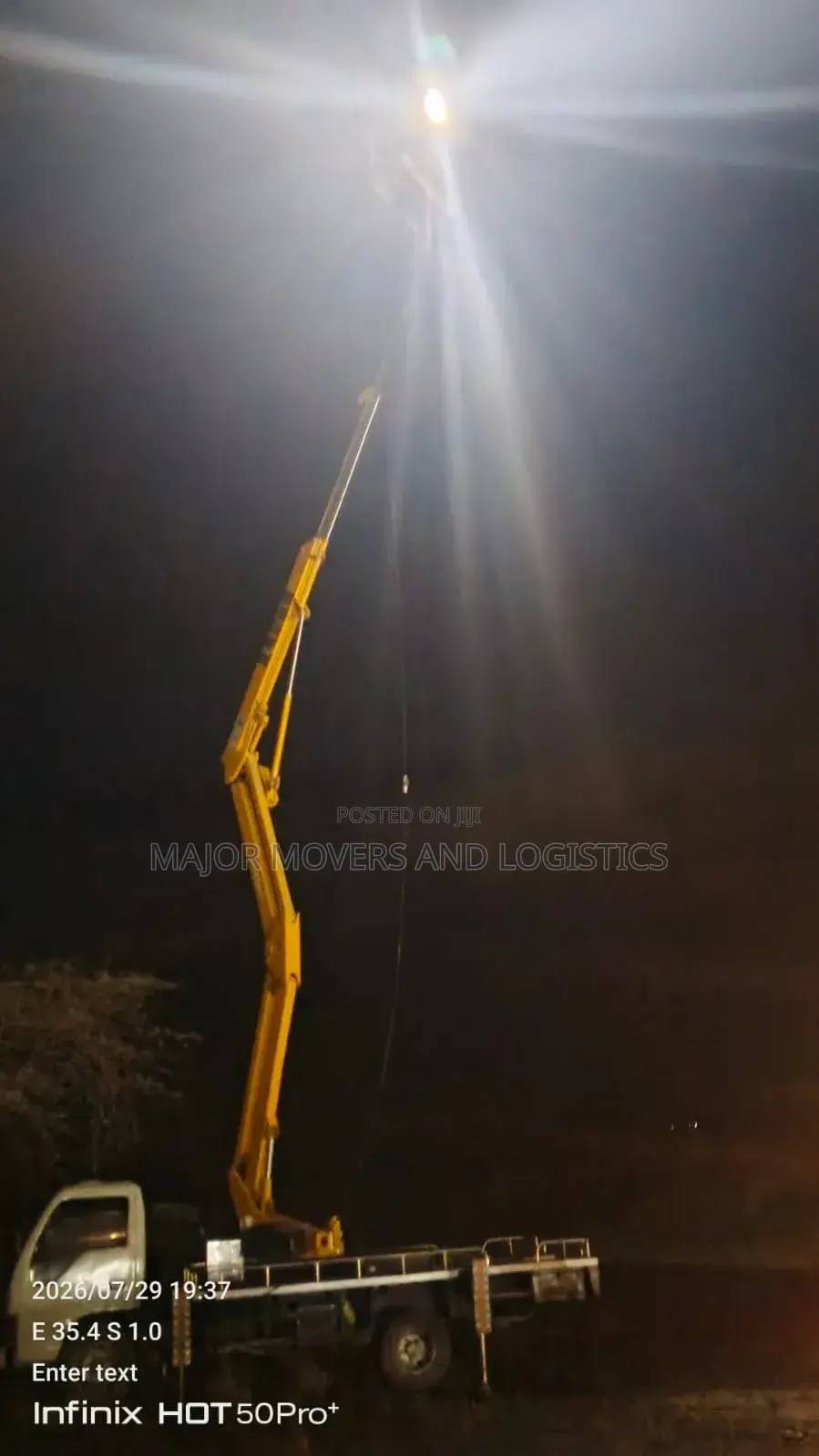 Cherry Picker Available for Hire