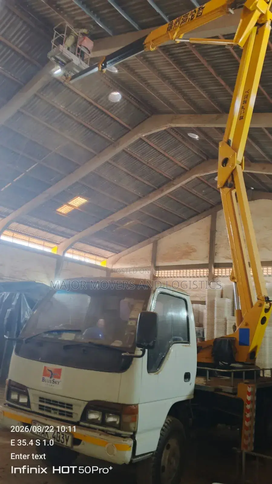 Cherry Picker Available for Hire