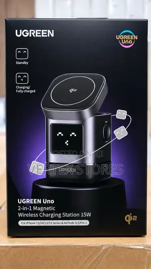 UGREEN W709 Uno 2-in-1 Magnetic Wireless Charger