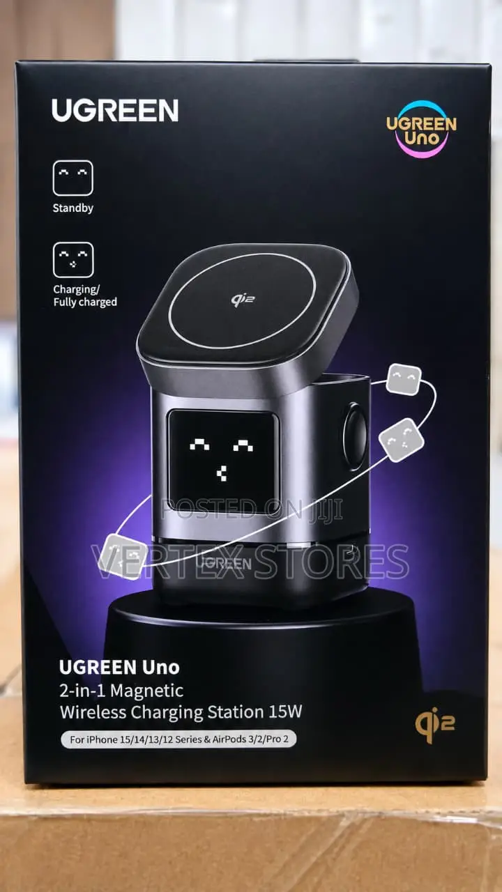 UGREEN W709 Uno 2-in-1 Magnetic Wireless Charger