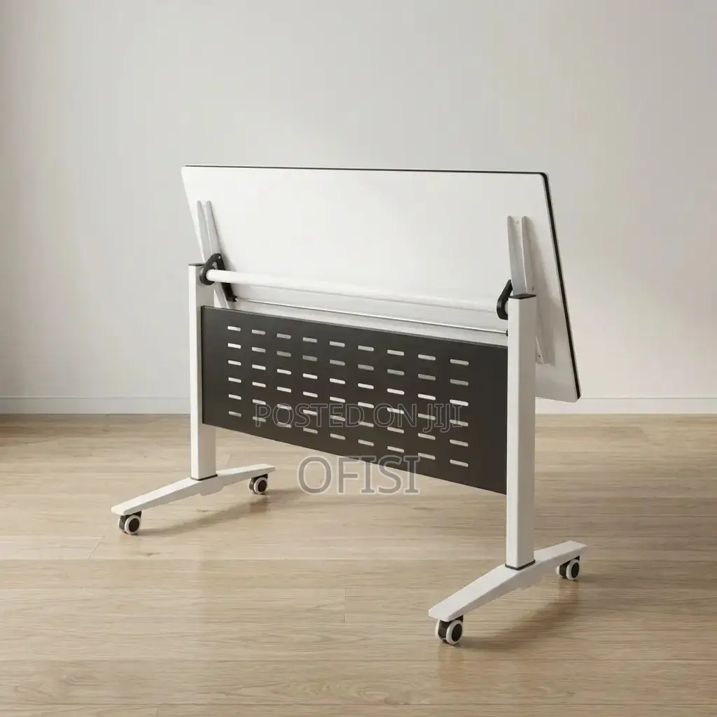 Foldable Table; 1.2m White Folding Conference Table