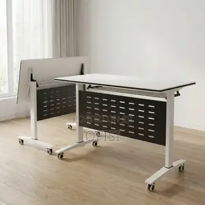 Foldable Table; 1.2m White Folding Conference Table