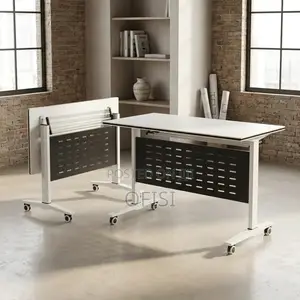 Foldable Table; 1.2m White Folding Conference Table