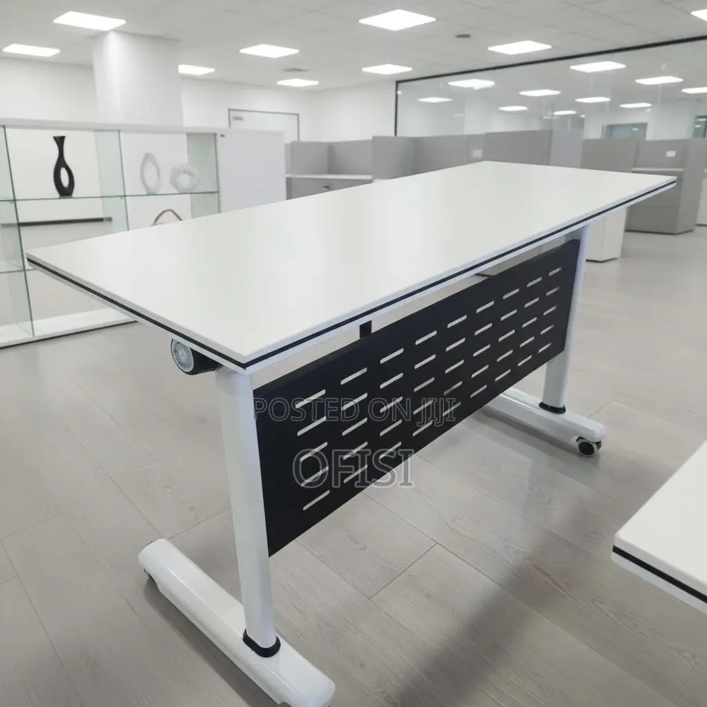 Foldable Table; 1.2m White Folding Conference Table