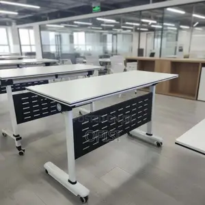 Foldable Table; 1.2m White Folding Conference Table