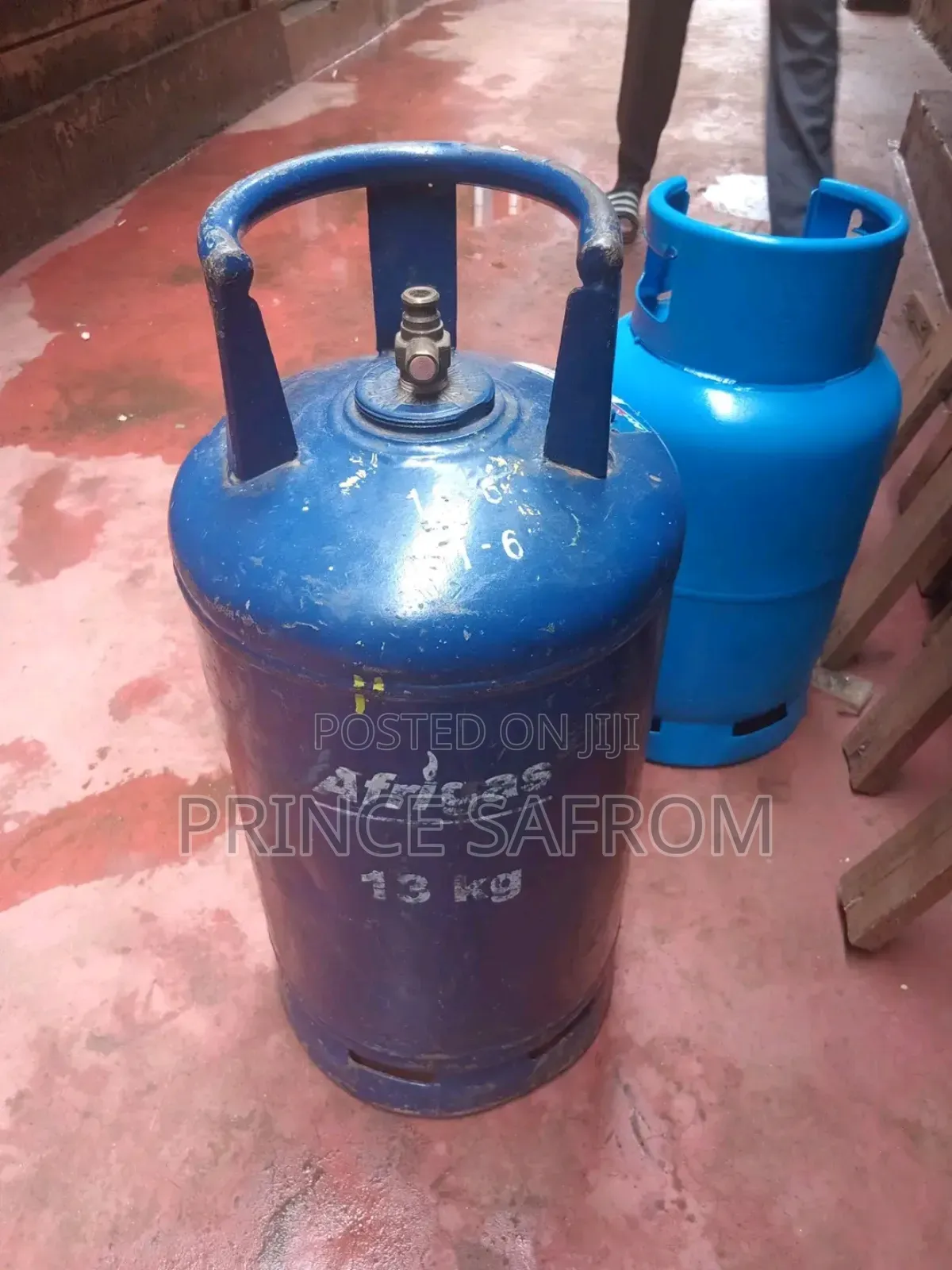 Empty Afrigas Cylinder