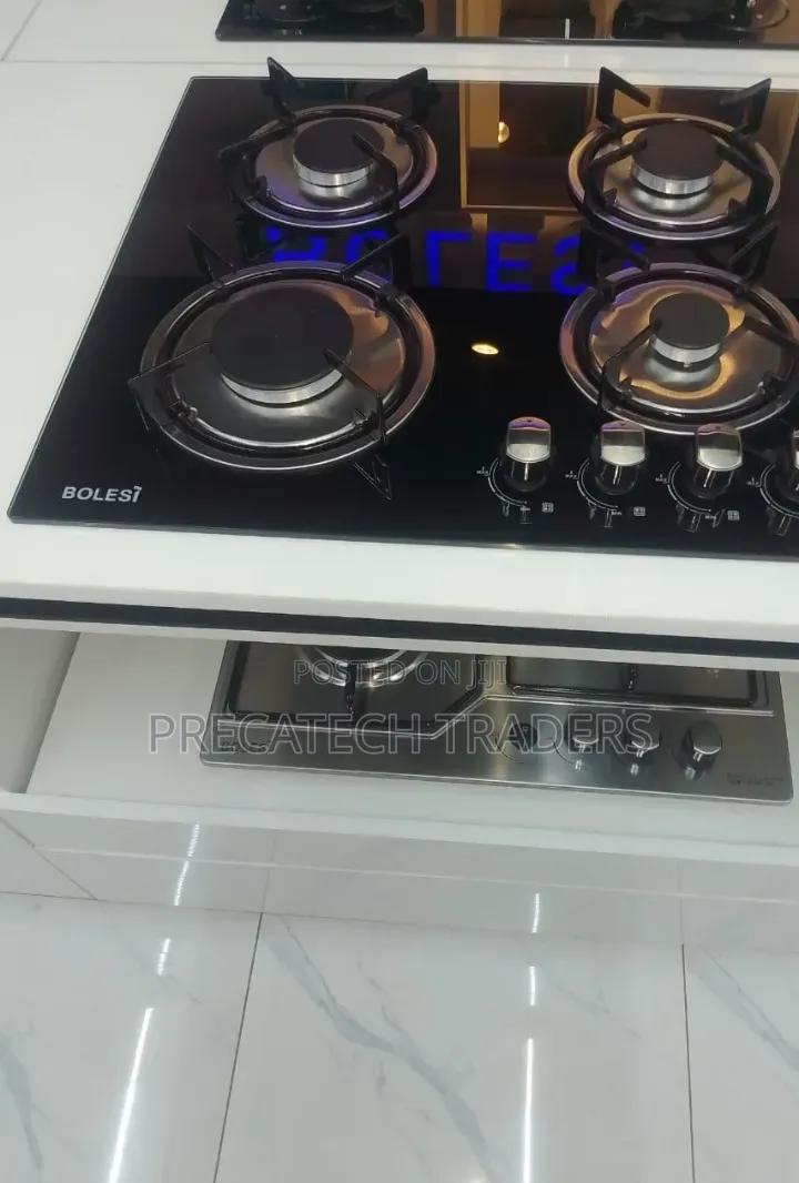 Bolesi Built-in 4 Gas Burner Cooker Hob