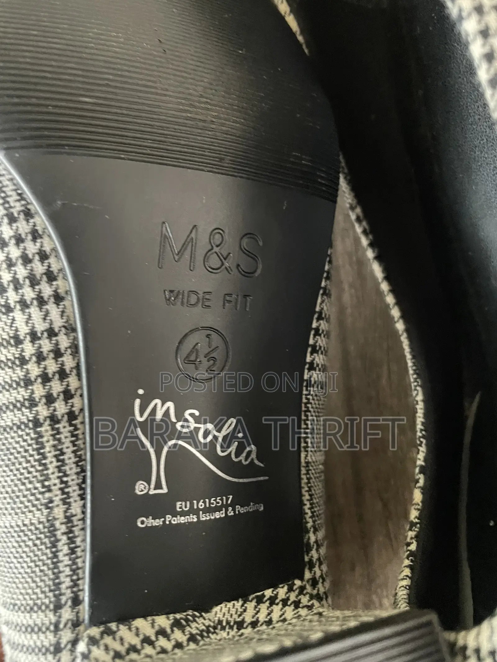 Ladies Marks and Spencer Insolia Heels (Size 4.5 Wide Fit)