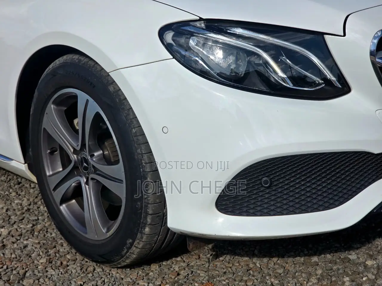 Mercedes-Benz E220 2018 White