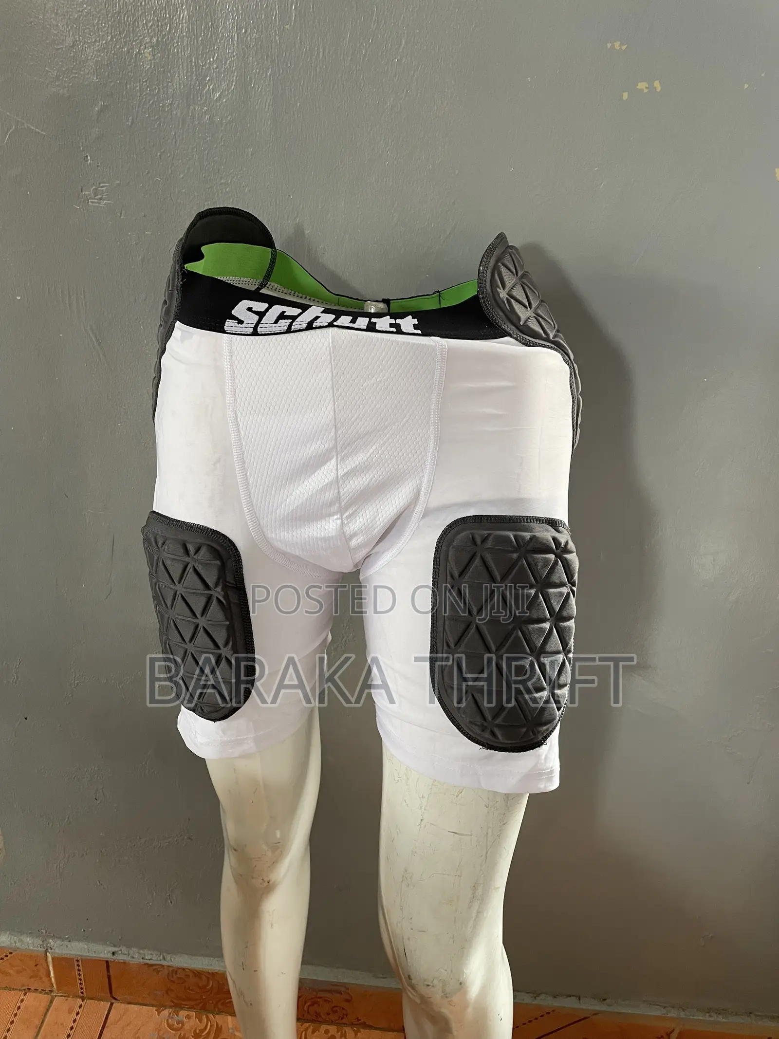 Schutt Protech Tri All-in-One Football Girdle Padded Compression Short