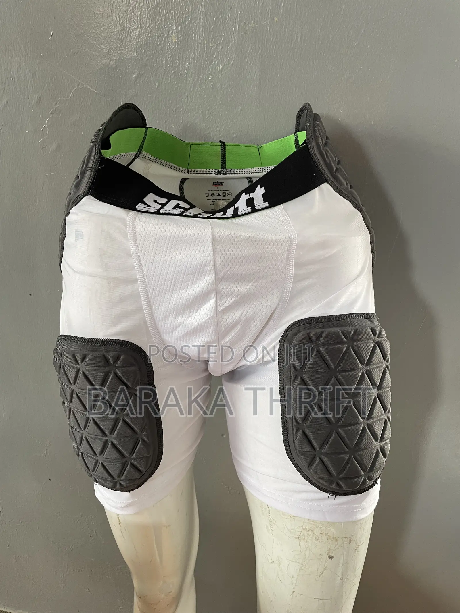 Schutt Protech Tri All-in-One Football Girdle Padded Compression Short