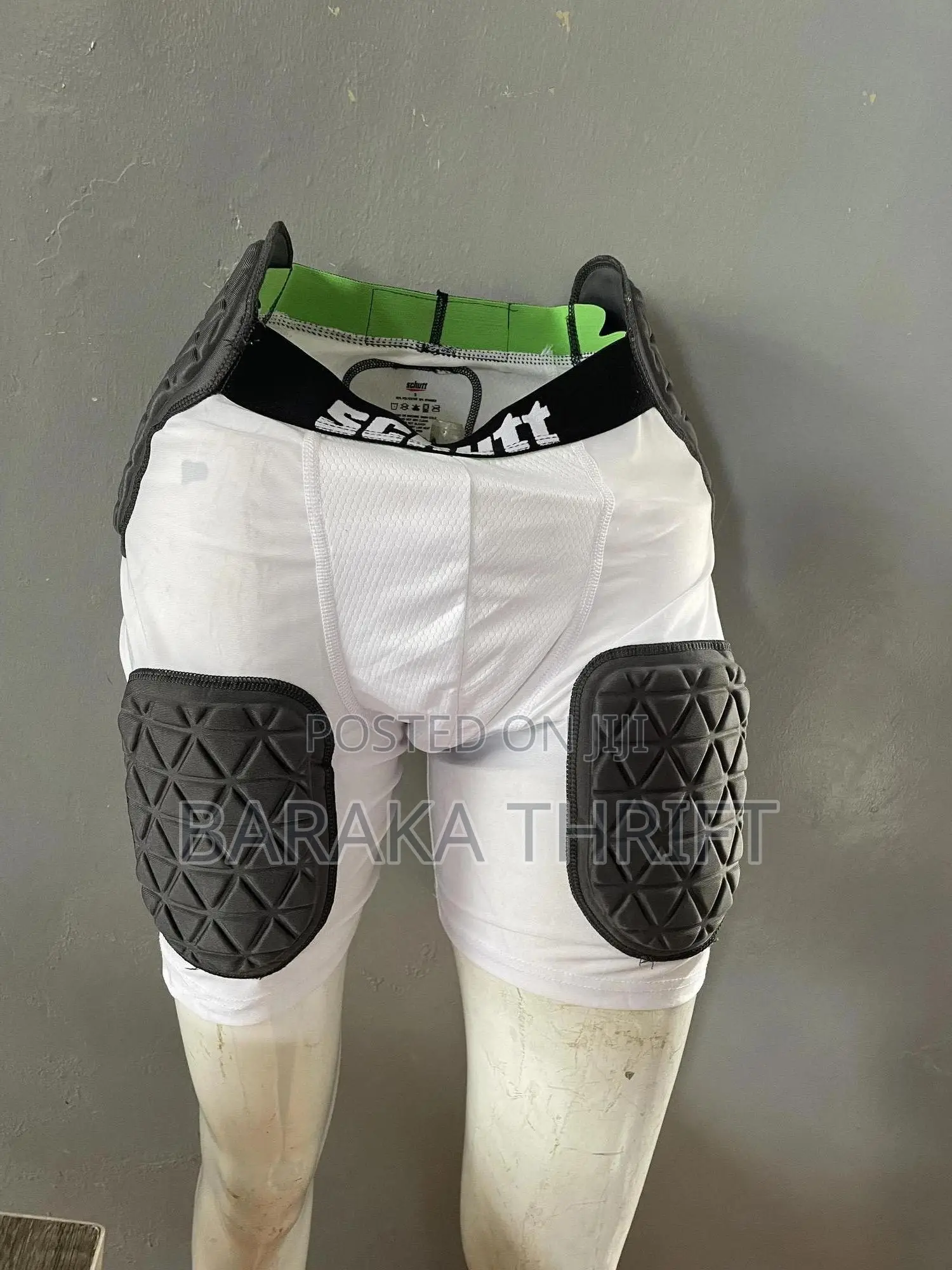 Schutt Protech Tri All-in-One Football Girdle Padded Compression Short