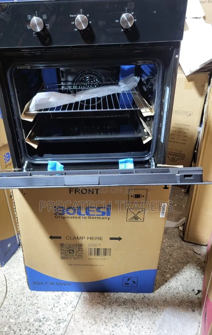 Bolesi 65L Fan Oven With Baking & Grilling Trays