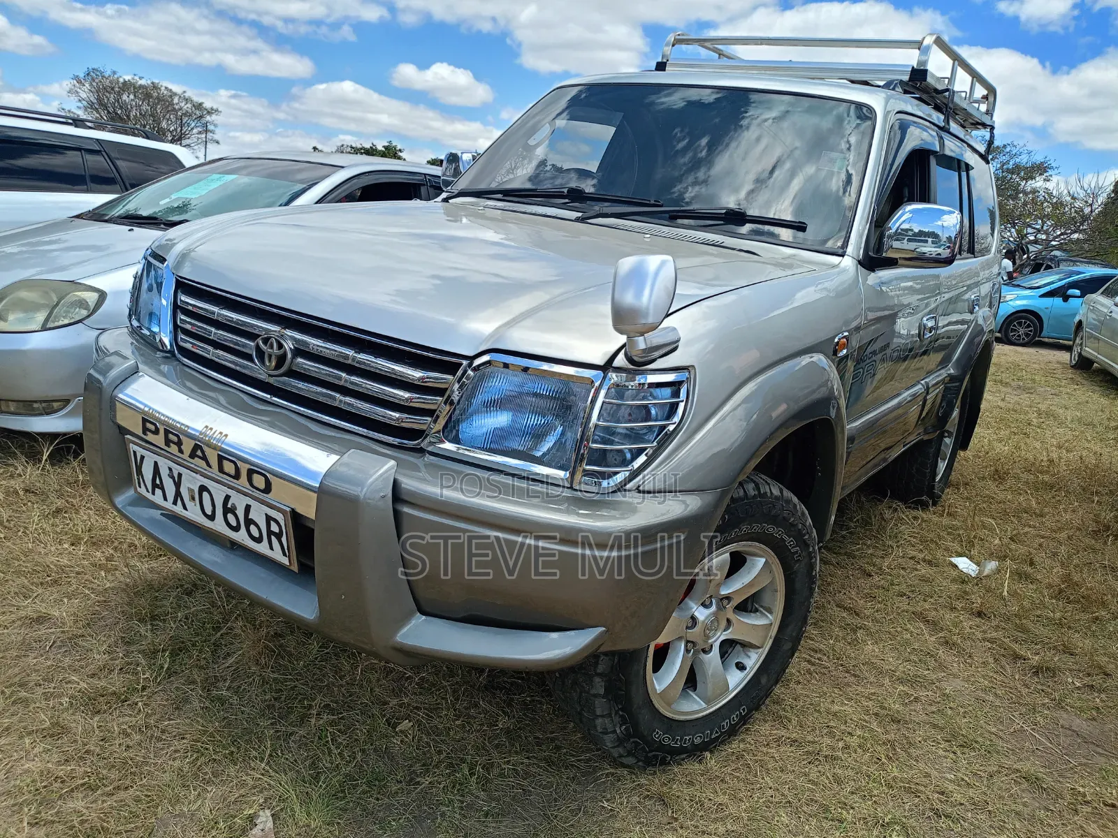 Toyota Land Cruiser Prado 1999 Silver