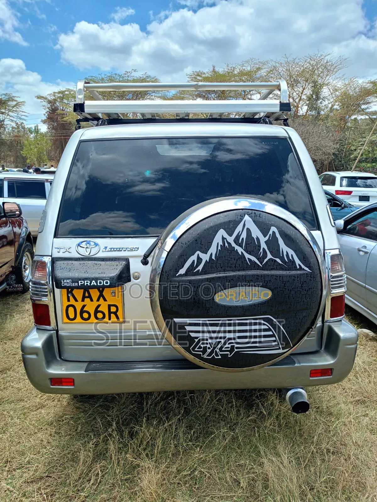 Toyota Land Cruiser Prado 1999 Silver