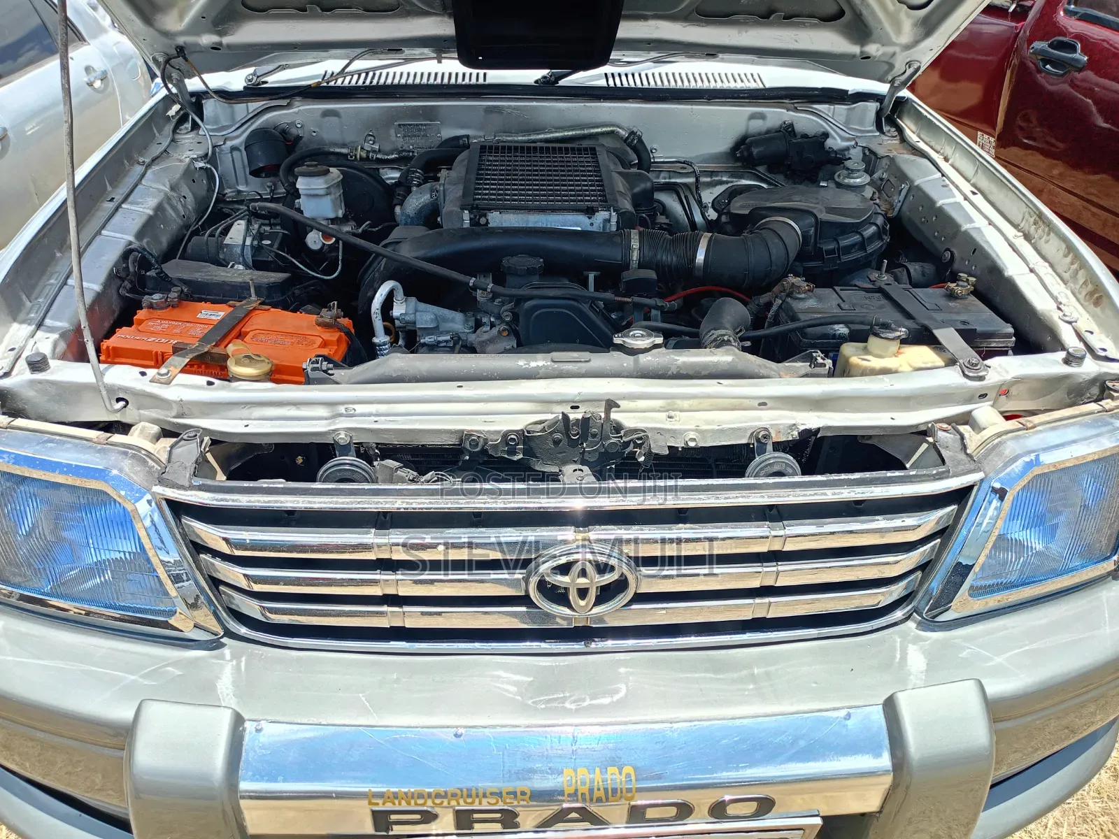 Toyota Land Cruiser Prado 1999 Silver
