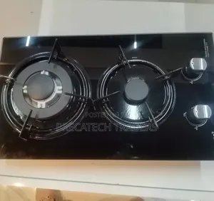 Bolesi 2 Burner Built-in Tempered Glass Gas Hob