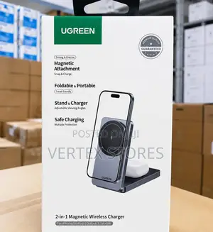 UGREEN W528 2-in-1 Magnetic Wireless Charger