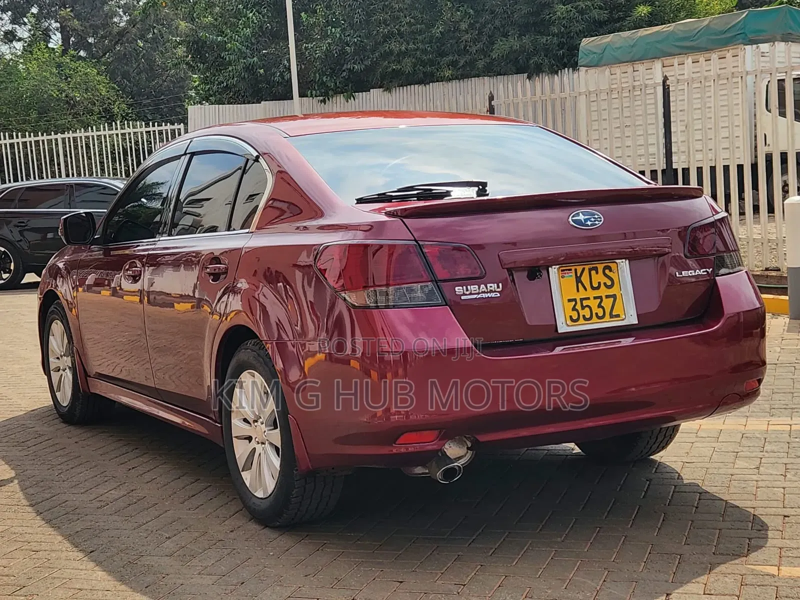 Subaru Legacy 2011 Maroon