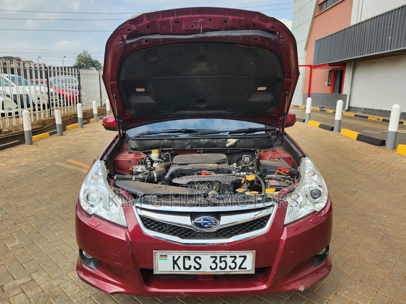 Subaru Legacy 2011 Maroon